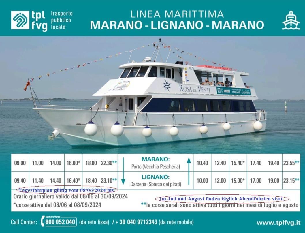 Casa Martina "Holiday Home" Marano Lagunare Ngoại thất bức ảnh